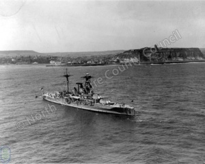 The Battleship HMS Malaya, Scarborough